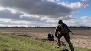 Боевая работа расчета БпЛА Zala