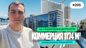 Коммерческое здание в центре Сочи у моря на 1-й береговой | купить торговый центр
