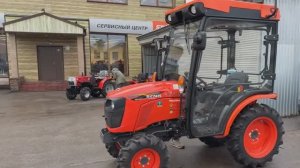 Впервые в России! Кабина минитрактора c климат контролем