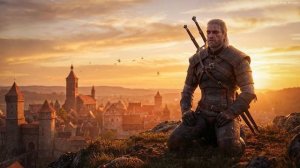 Белый волк - Нежная музыка и атмосфера из игры Ведьмак 3, фоновая музыка