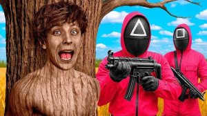 ЭКСТРЕМАЛЬНЫЕ КАМУФЛЯЖНЫЕ ПРЯТКИ в игре Кальмара!