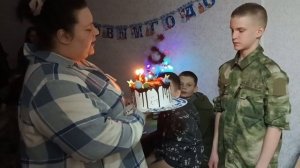 Приморский благотворительный фонд поздравил с днем рождения 50-го воспитанника школы-интерната