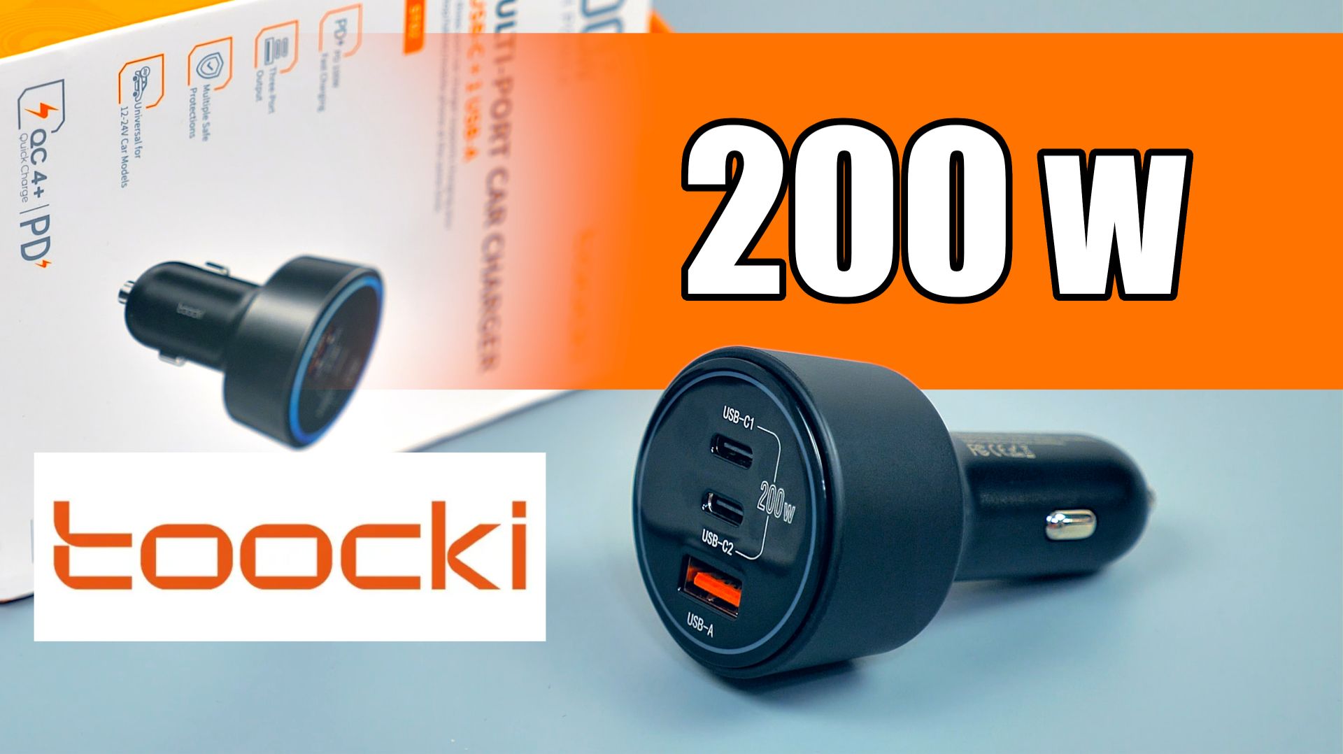 ОН РЕАЛЬНО ВЫДАЕТ 200 Ватт 👉 Toocki 200W - УДИВИТЕЛЬНЫЙ ЗАРЯДНИК В ПРИКУРИВАТЕЛЬ смотреть онлайн