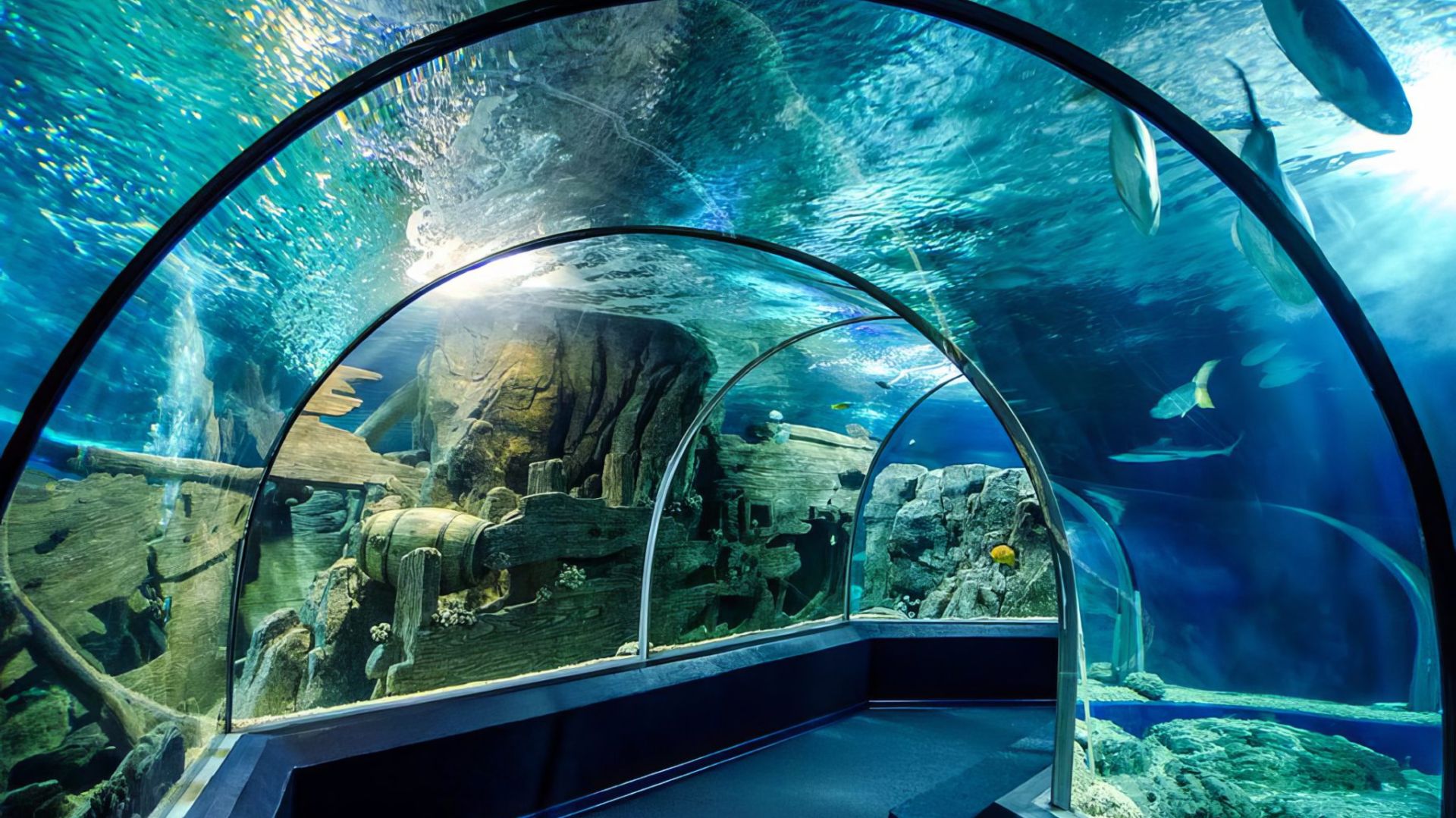 Океанариум Sochi Discovery World Aquarium.