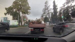В Абхазии тоже отопливают дровами дом)