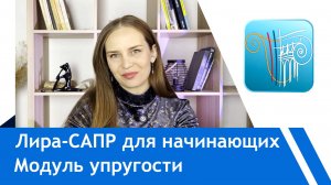 Лира-САПР: Модуль упругости