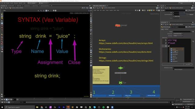 Chapter 11 - Syntax - 3. VEX Attributes and Variables