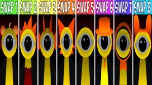 ВСЕ SPRUNKI INCREDIBOX СПРУНКИ ФАЗА 2 НО СО СВАПАМИ 1-8 МИКСЫ | SPRUNKI SWAPPED #2