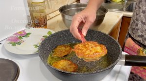 Картопляники, рецепт. Полукотлеты, полудраники, драники с мясом... Готовим с Оксаной Валерьевной.