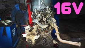 Все мечтали об этом моторе в начале 2000-х...! Ампутируем мотор для вездехода!