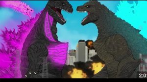 Шин Годзилла VS Годзилла-1(1 часть) эпичная битва