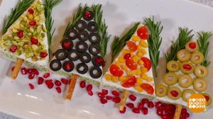 Сэндвич-елочка: вкусно, быстро, празднично! Доброе утро. Фрагмент выпуска от 15.12.2025