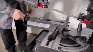 Ленточная пила по металлу AURA LM-128SHDV/220