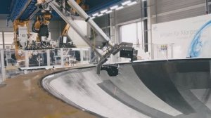 Автоматическая выкладка препрегов и тоупрегов роботом, порталом, станком