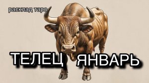 ТЕЛЕЦ таро прогноз на ЯНВАРЬ 2026 [расклад таро] [гадание онлайн]