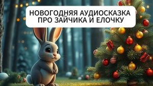 АУДИОСКАЗКА "ЗАЙЧИК И ЕЛОЧКА".