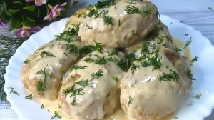 С капустой это просто объедение! Не передать словами! А всё дело в соусе!