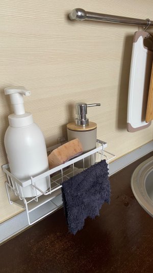 Как же я люблю готовить когда я одна на кухне😁😎  Органайзер на мойку:444685464  #блогмамы #мама