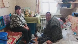 Любонька с ночевкой у Веры Афанасьевны