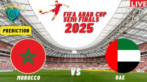 Марокко — ОАЭ Футбол Кубок Арабских наций. Катар. 1/2 финала 15.12.2025