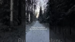 Նոր հոգևոր երգ "ԿՎԱԶԵՄ ՈՒ ՉԵՄ ՀՈԳՆԻ"