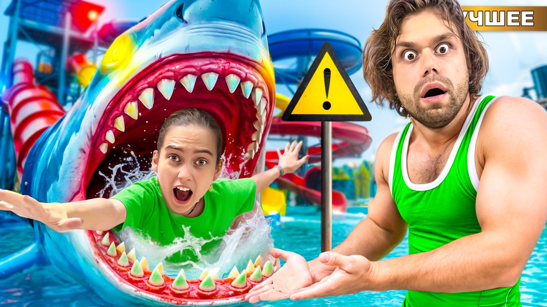 Попали в Самый Худший АКВАПАРК в мире! смотреть онлайн