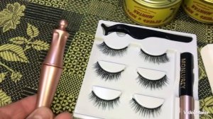 Покупки на Озоне. Магнитные ресницы и магнитная подводка. Примеряю.