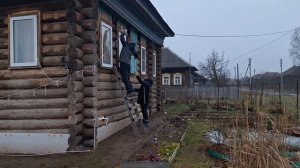 Настоящая русская деревня/где нет  спешки и городской суеты/ урашаем деревенский дом к Новому году