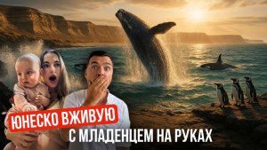 Лучшее место в мире для наблюдения за китами, остров Вальдес