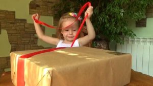 Распаковка посылки виртуальные очки супер игрушки и подарки