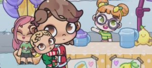 Гуляем!✨️Я выпила холодный лемонад!?~новая семья🧸~