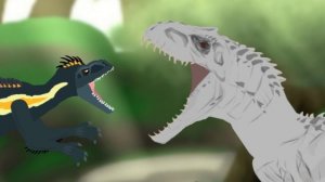 Индоминус Рекс vs Индораптор | Анимация (часть 2)