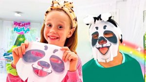 Настя показывает как сахар вредит здоровью