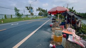 Речной рынок на Меконге Путь на остров Фукуок