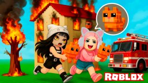 Спасаем питомцев с башни с Пушистым Геймером в Роблокс. Roblox