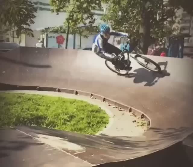 Памп-трэк. Отработка контр-уклонов