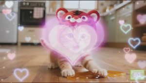 Детские мультфильмы 💕 котёнок Рыжик учится готовить новогодний десерт!