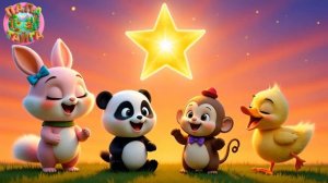 Песенка мультик про панду и обезьянку. Детские песенки!