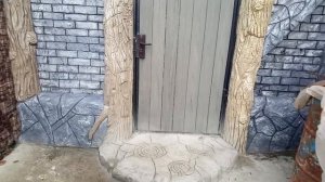 Арт-бетон. Ступенька своими руками. Чистовой слой без покраски и лака