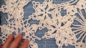 Новогодние украшения  Снежинка № 1 , вязание крючком по схеме