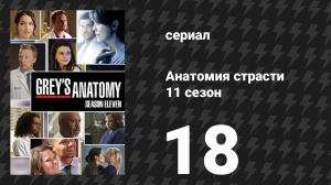Анатомия страсти 11 сезон 18 серия «Когда я взрослею» (сериал, 2014)