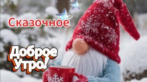 Сказочное Доброе Утро! ❄️ Самые теплые пожелания этой зимой