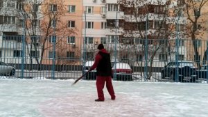 Разминка с двухсекционным шестом весом 1850 гр. (8)