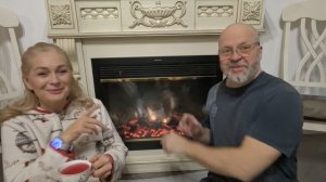 Вечерок у камина. Кладем плитку в гостиной. Болталочка 15.12