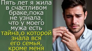 Пять лет я жила в счастливом браке пока не узнала, что муж от меня скрывает