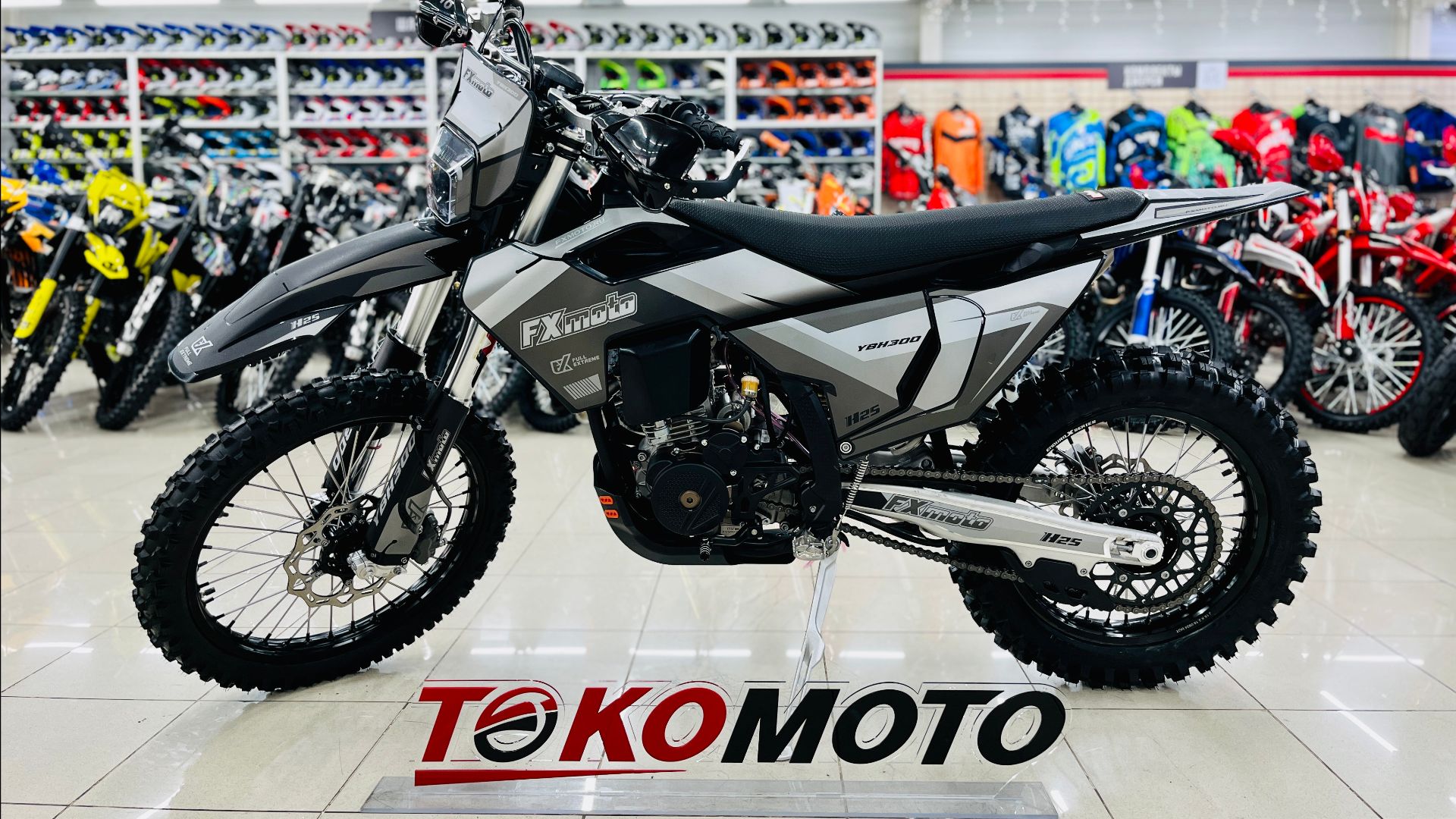 Мотоцикл эндуро FX MOTO H25 YBH-300 чёрный