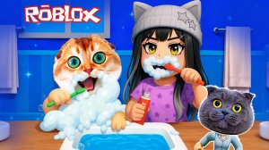 НЯНЧУ Котика ПЕРСИКА в ДЕТСКОМ САДУ в РОБЛОКС | Twilight Daycare в Roblox