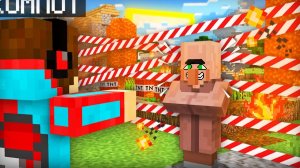 ЗРЯ МЫ ОСТАВИЛИ ЭТОГО ЖИТЕЛЯ ОДНОГО В ДЕРЕВНЕ В МАЙНКРАФТ Компот Minecraft [get.gt]