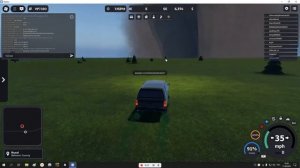 Охочусь за торнадо в великолепной игре роблокс