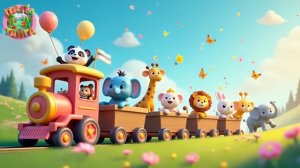 Веселые зверята. Песенка Дуди Дуди ДАМ ДАМ. Песенки для детей. Мультики для детей